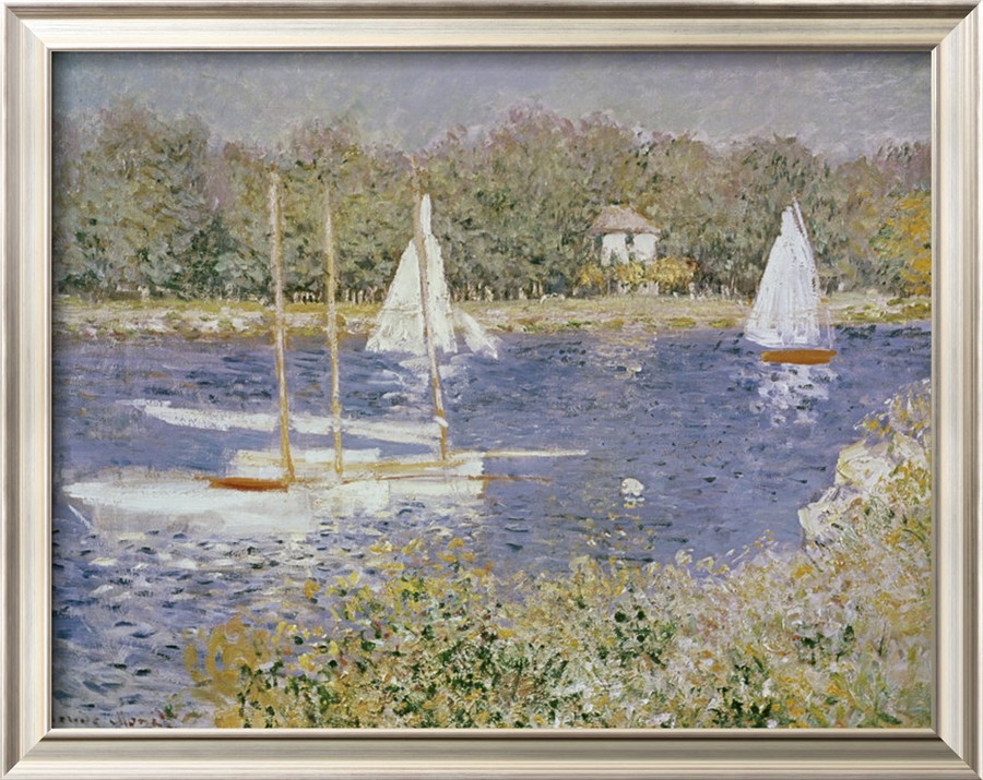 Basin D Argenteuil-Claude Monet Painting